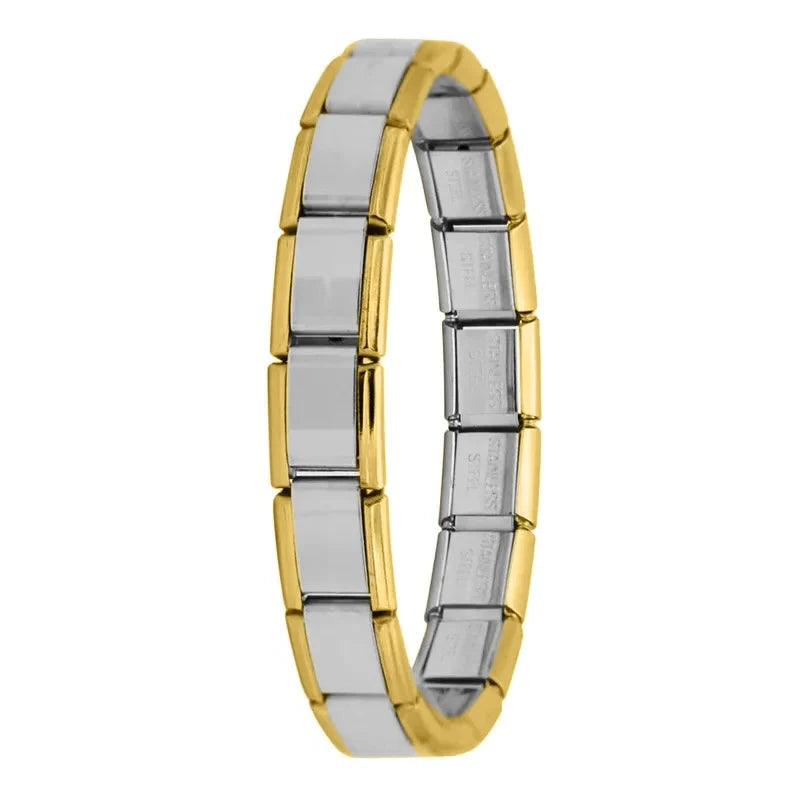 Gold & Silver Italian bracelet