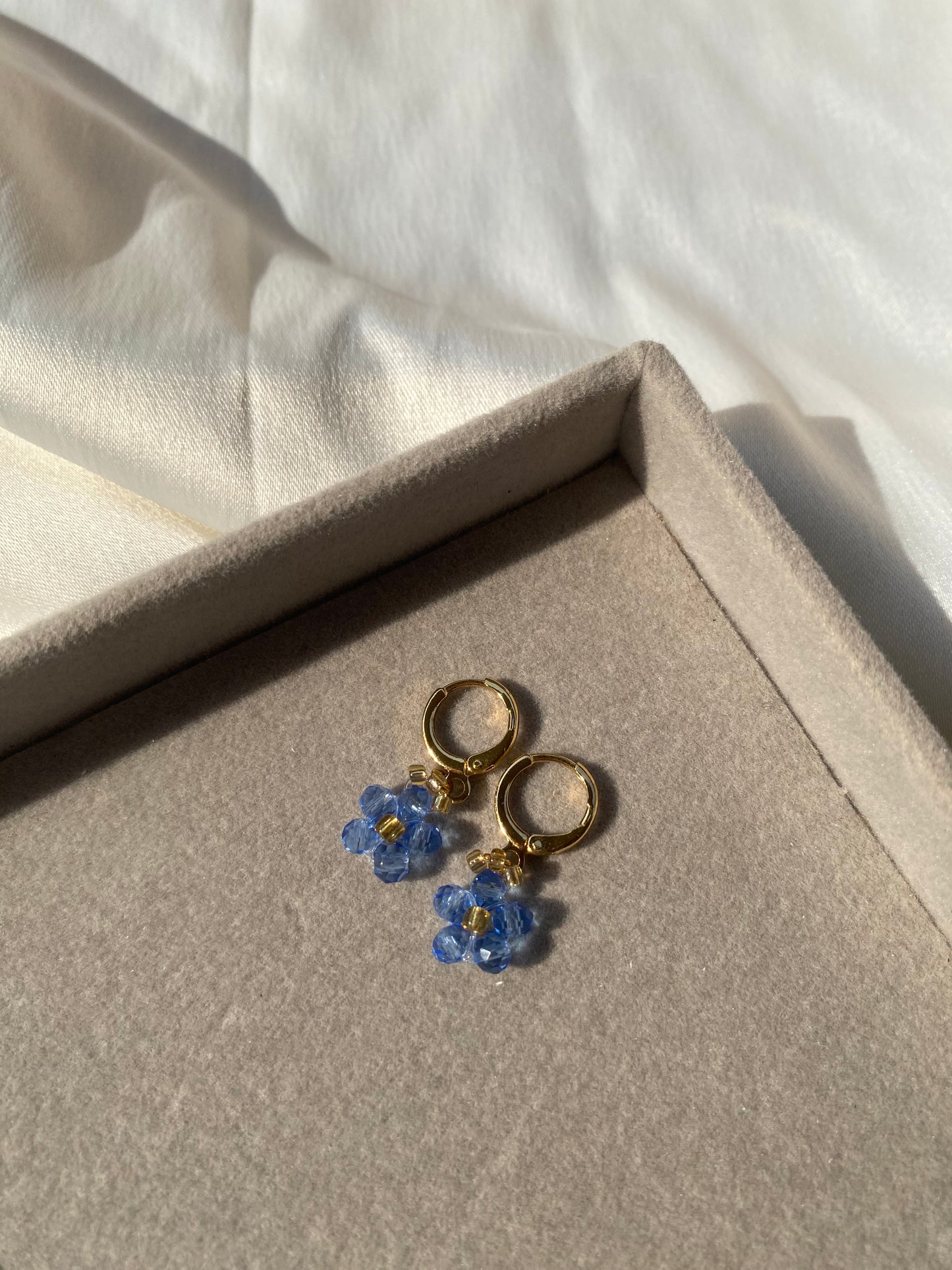 Crystal Flower earring