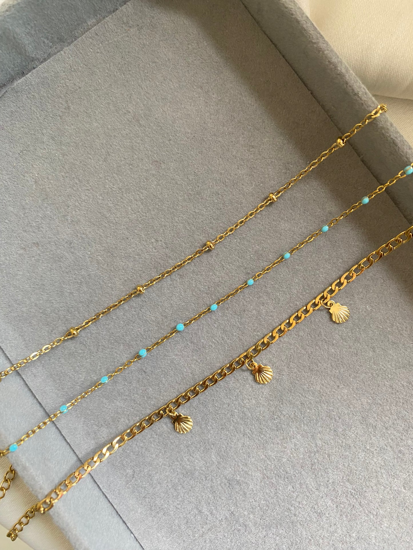 Stainless steel bracelets set