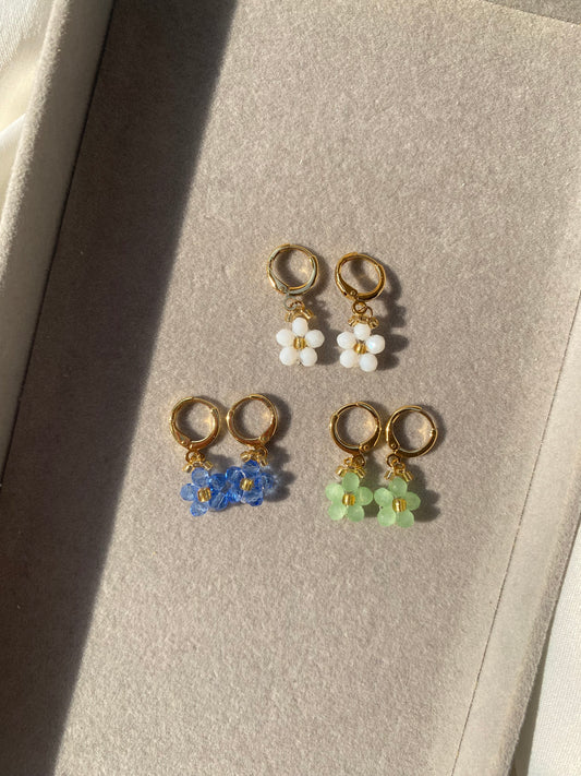 Crystal Flower earring