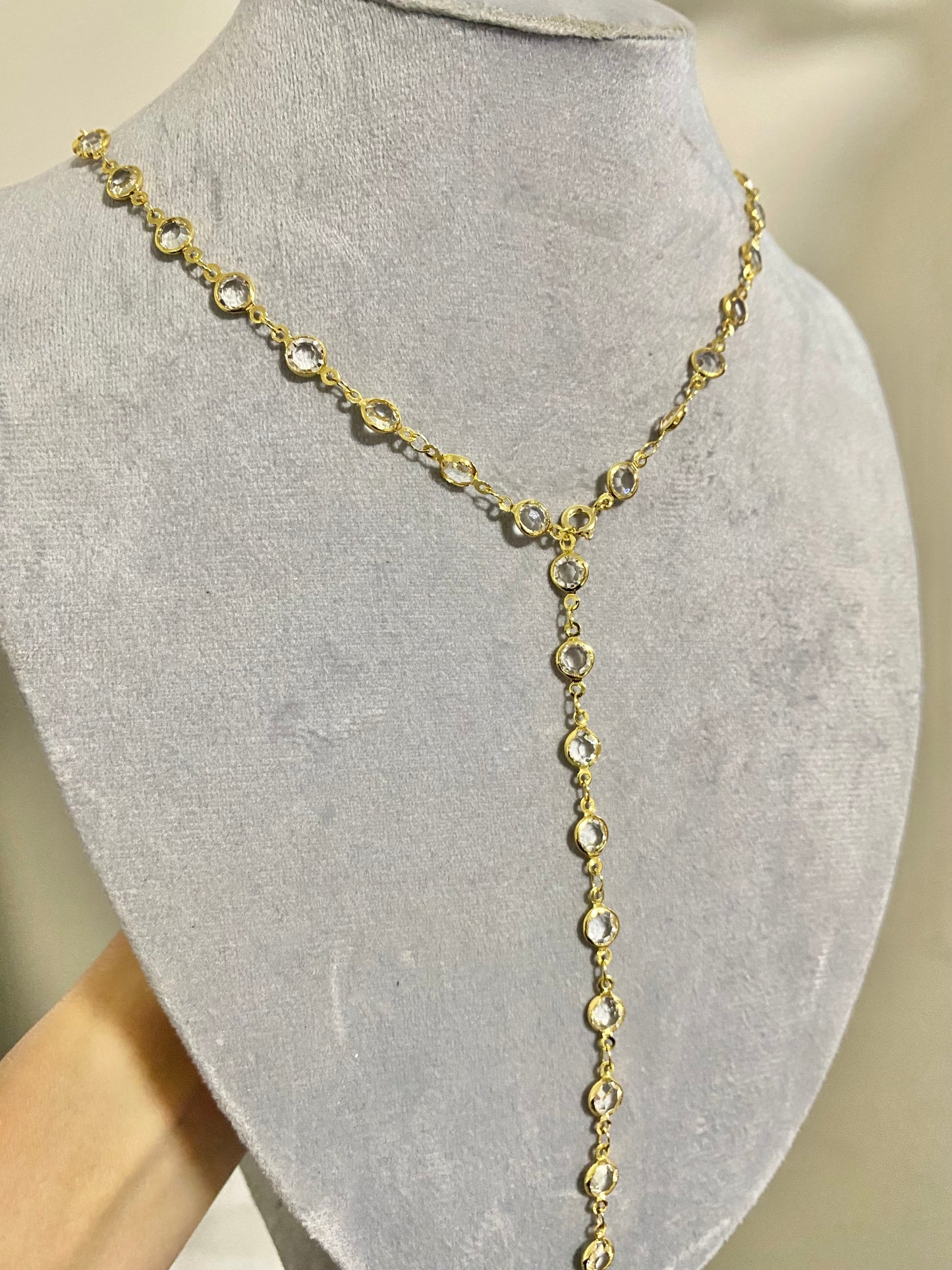 Transparent crystal circles