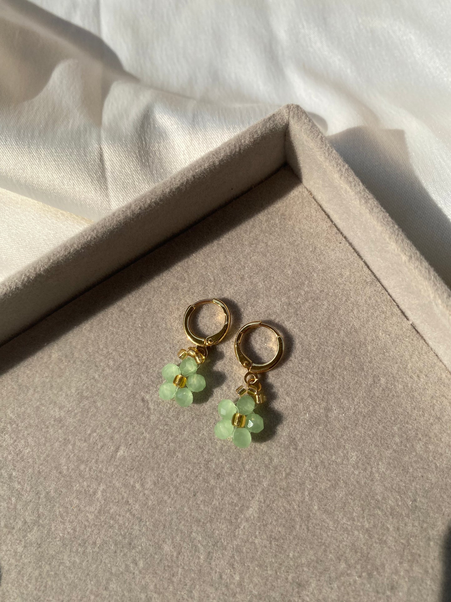 Crystal Flower earring