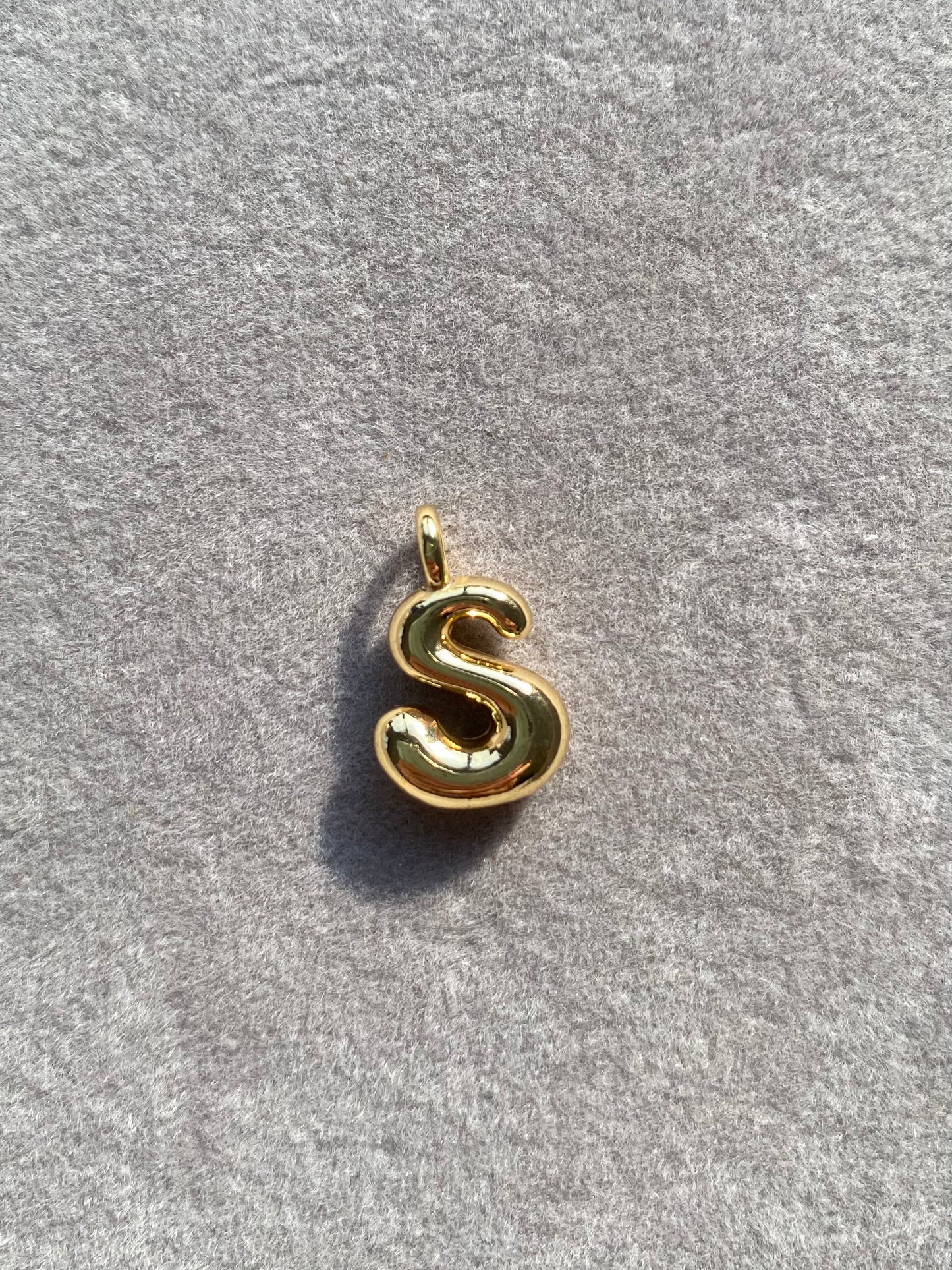 Chinese gold initials