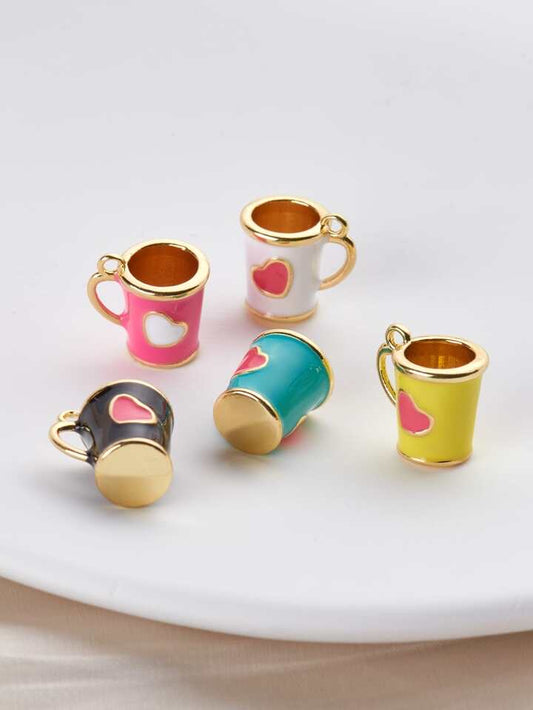Mini heart mugs