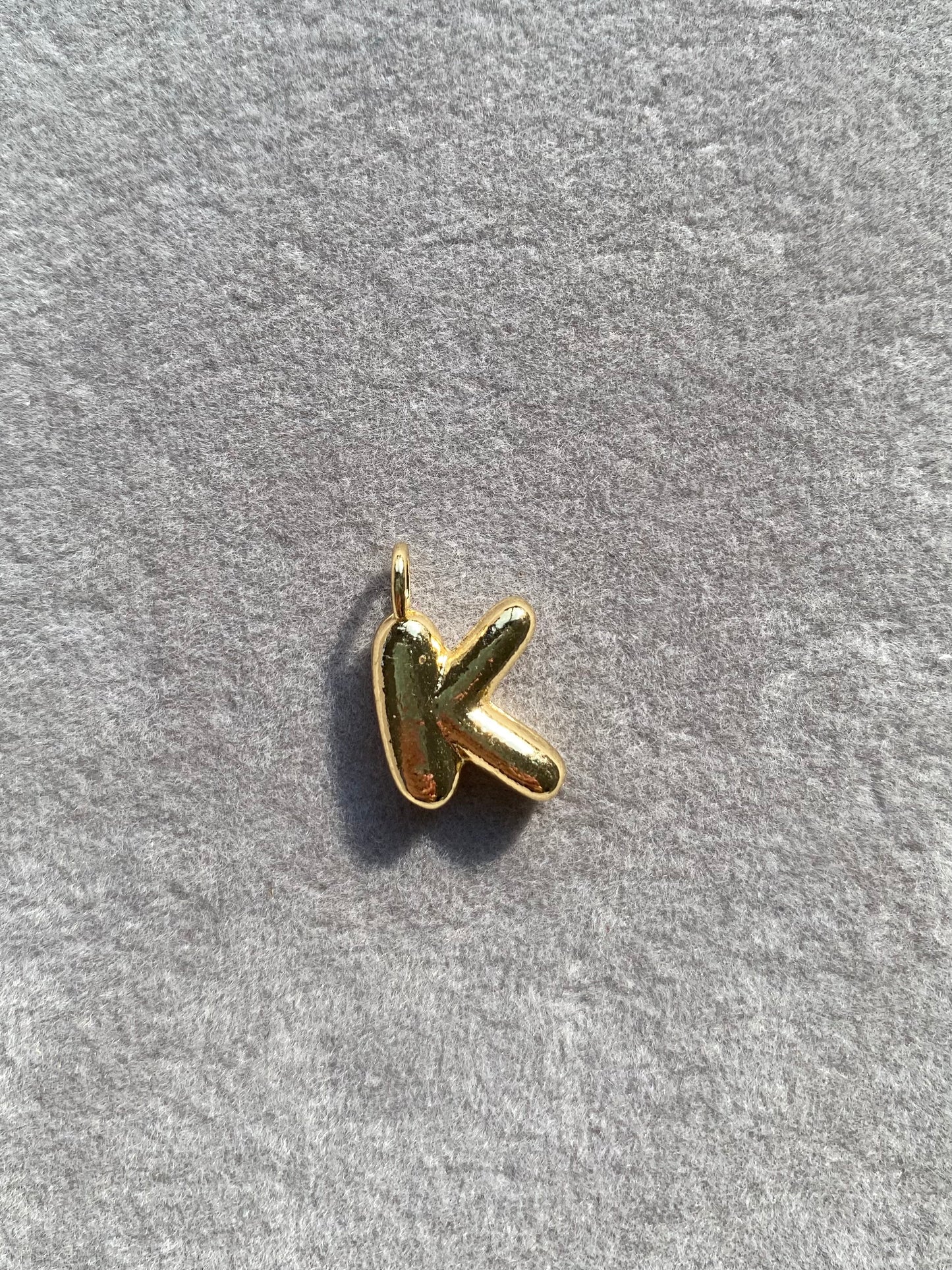 Chinese gold initials