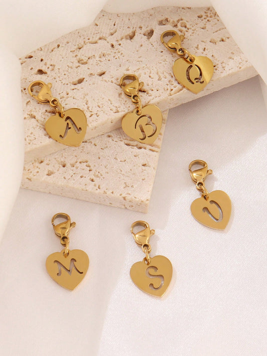 Heart shaped letters