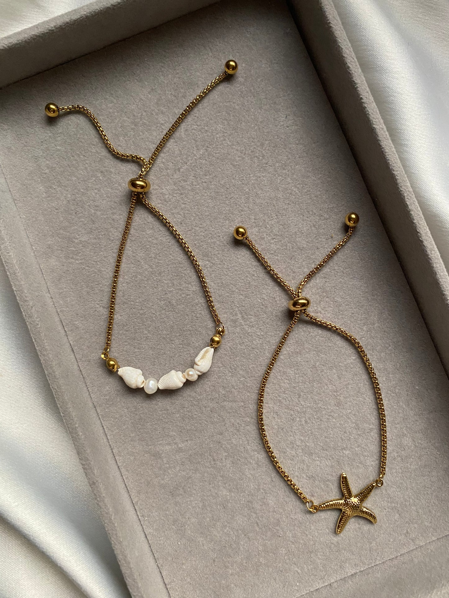 Stainless steel pull bracelet