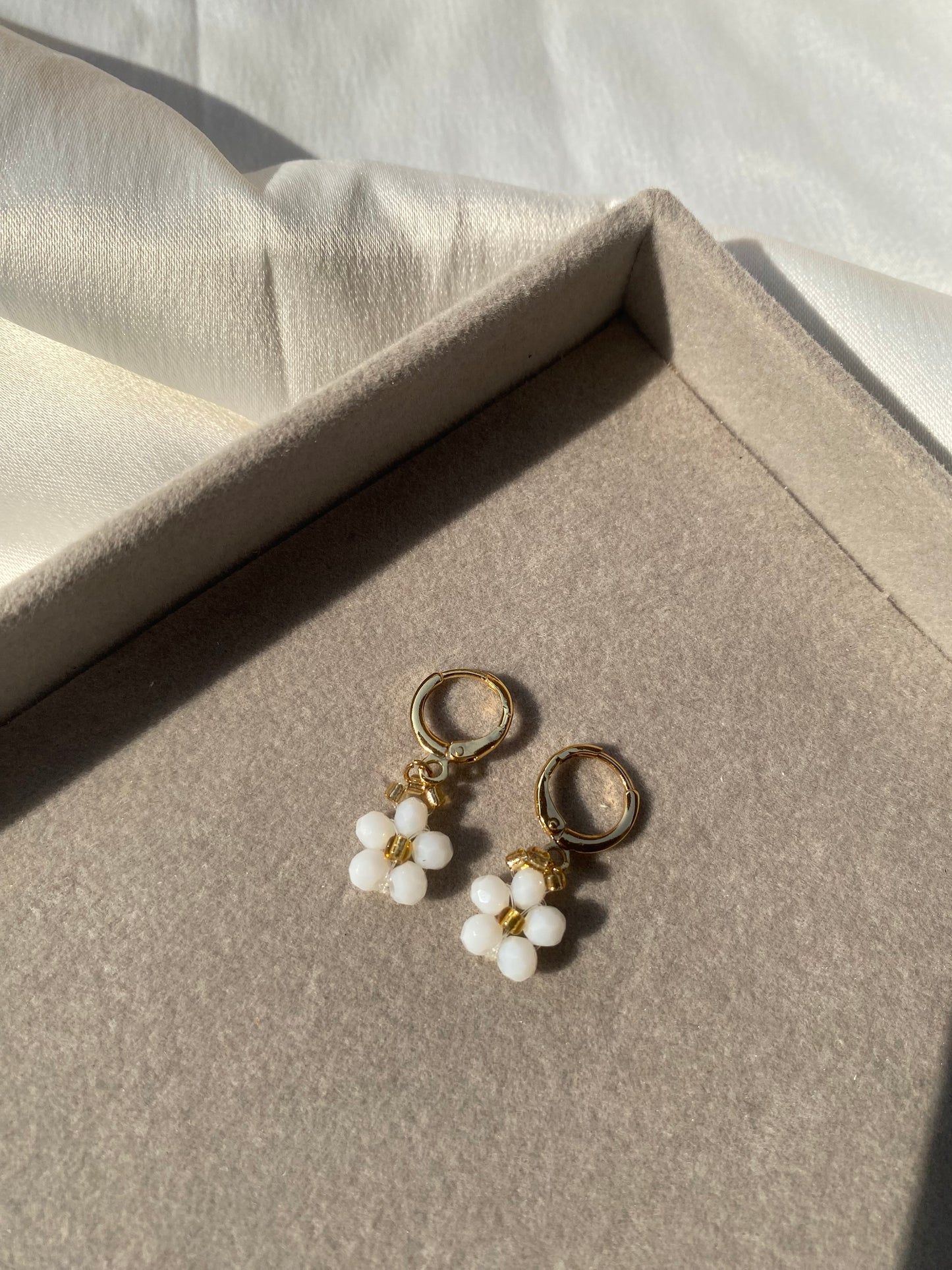 Crystal Flower earring