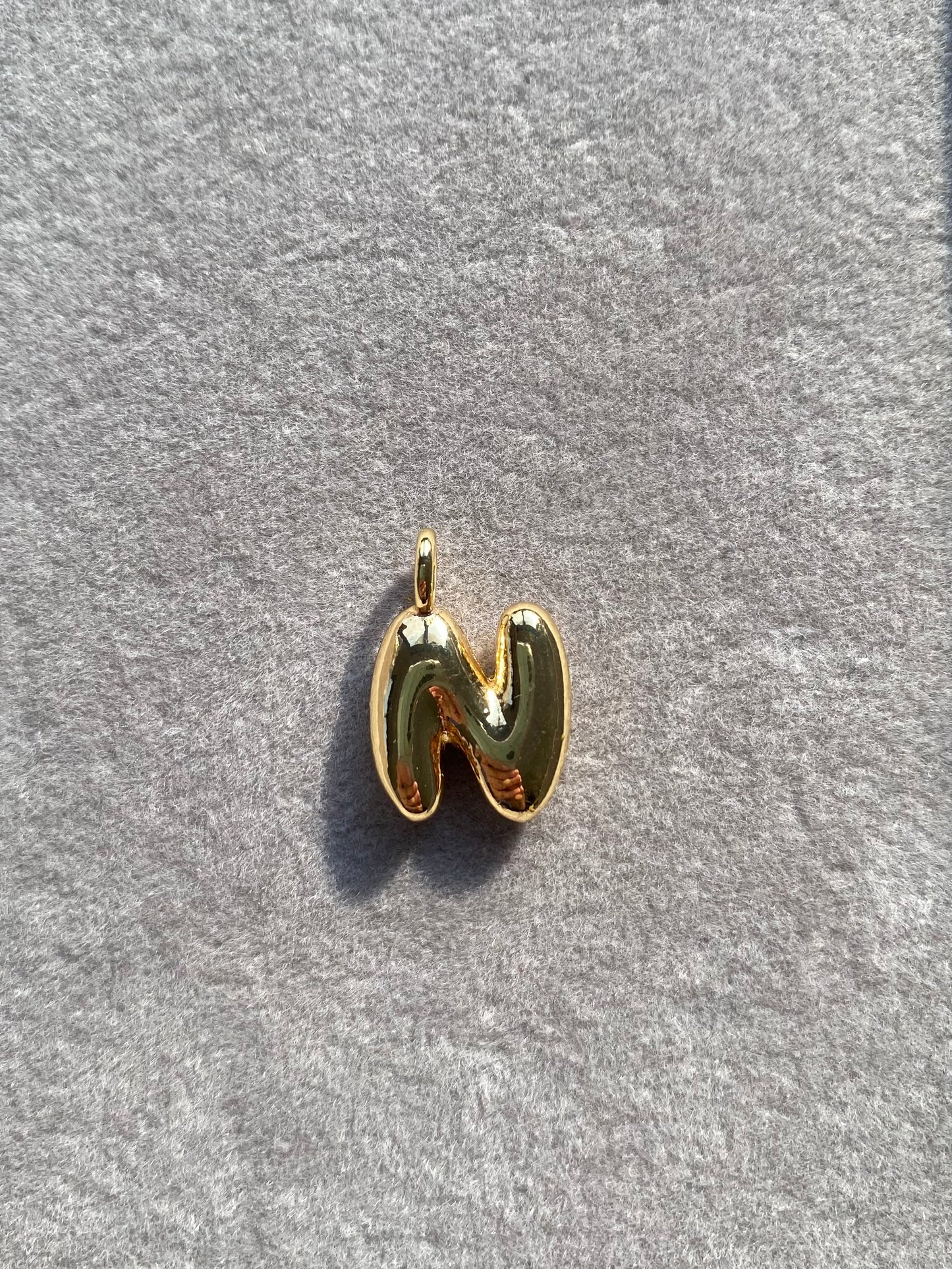 Chinese gold initials