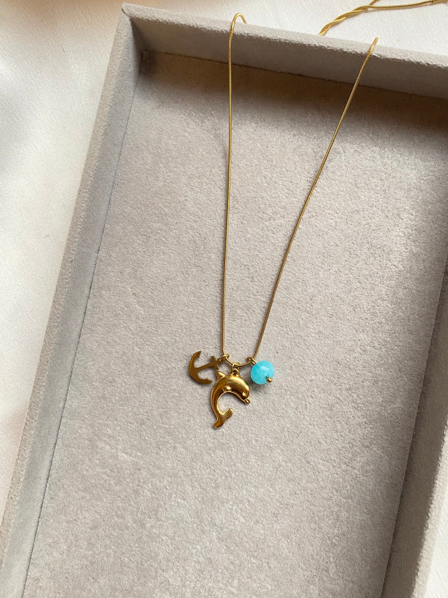 Dolphin necklace 🐬