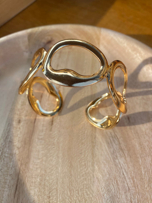 Big circles bangle