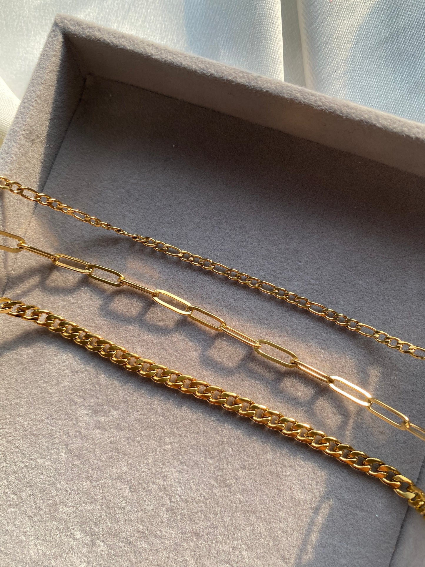 Stainless steel stack bracelets